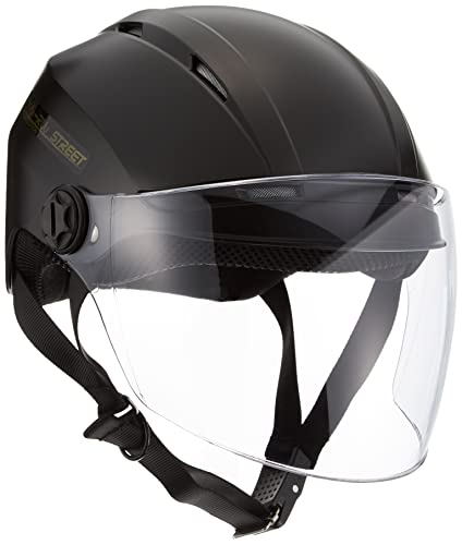 [スピードピット] TNK工業 STR-Air ヘルメット ハーフマットブラック